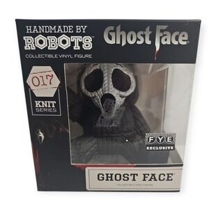 Handmade by Robots Vinyl: Ghost Face Knit Series Metallic FYE Exclusive #017